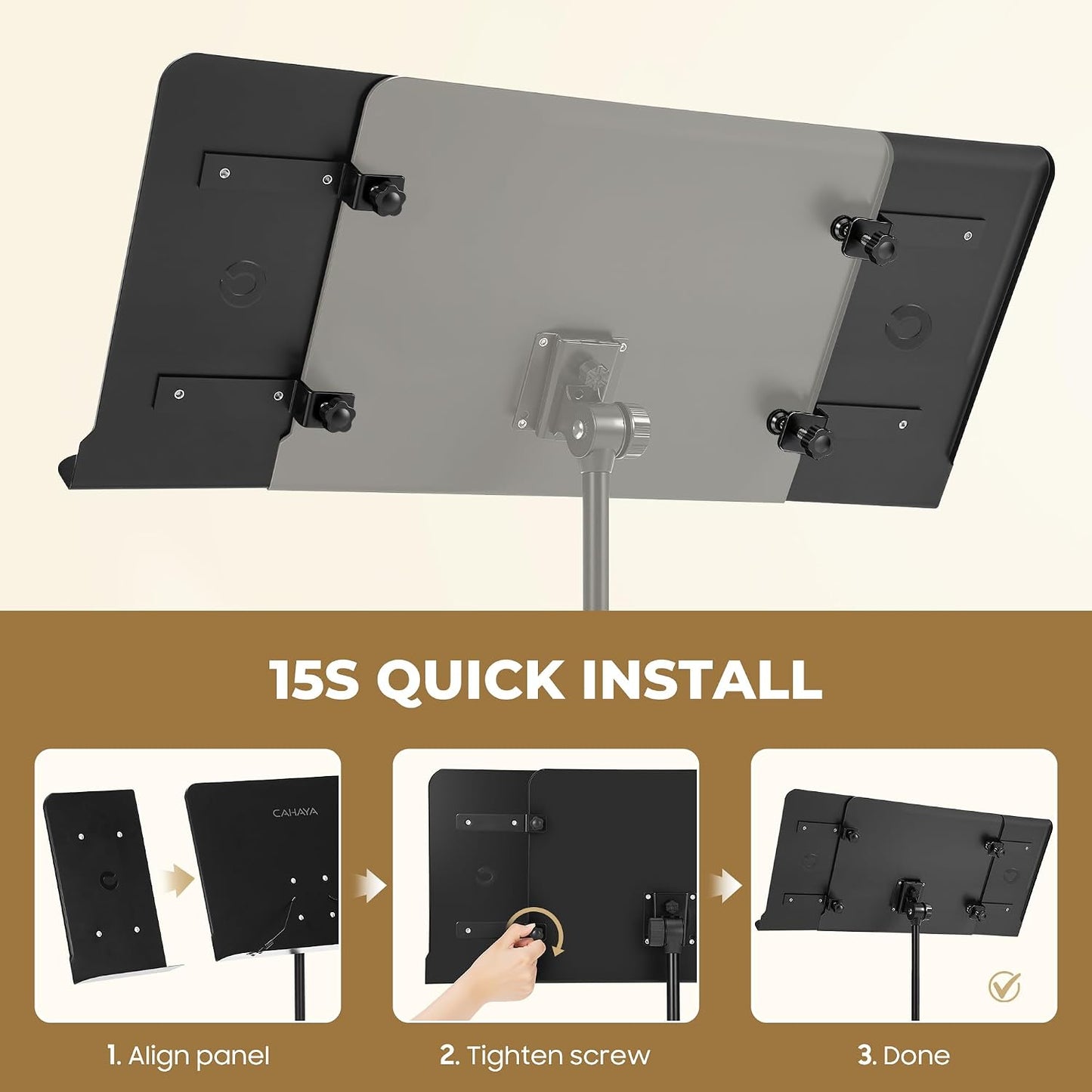Universal Metal Music Stand Extender