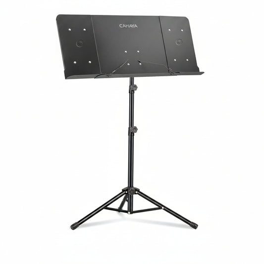 Dual-Use Sheet Music Stand with Extension Panels
