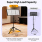 Dual-Use Sheet Music Stand with Extension Panels