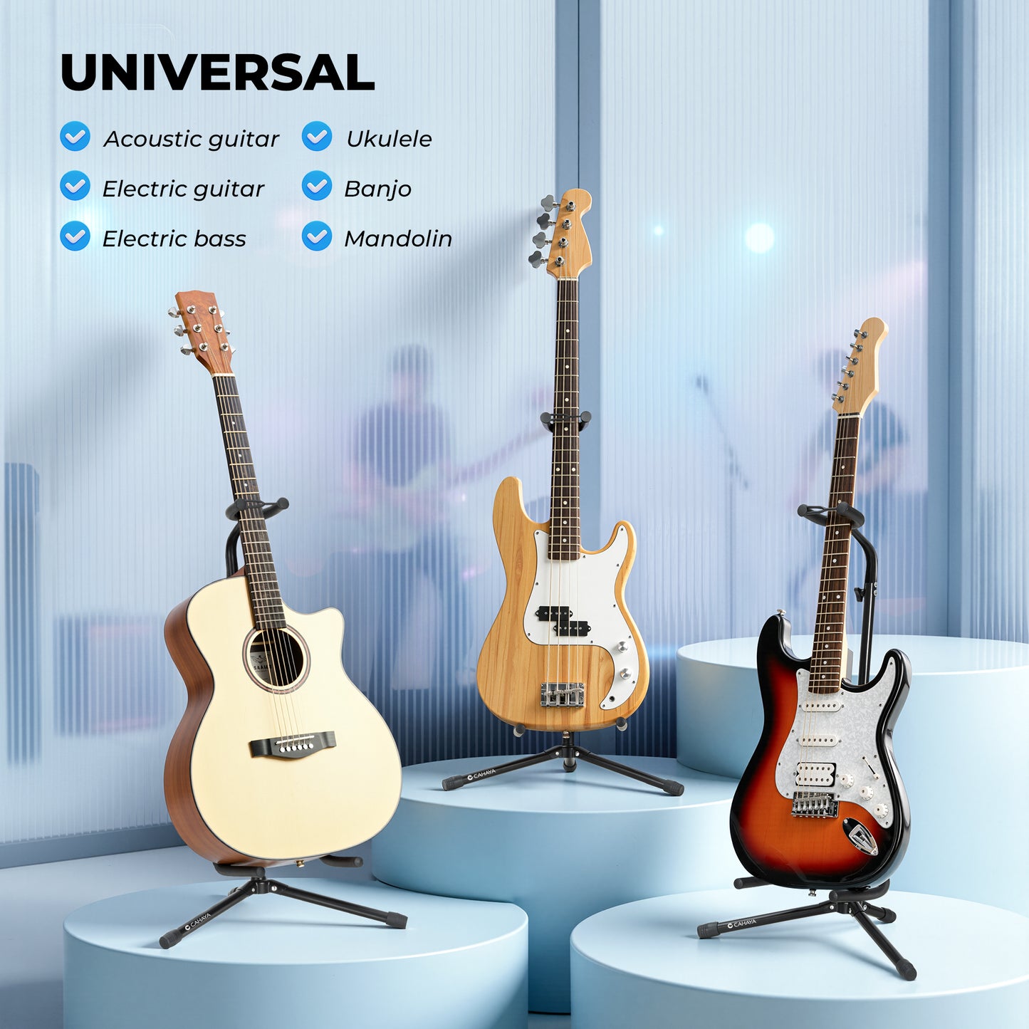 Adjustable Floor Guitar Stand CGS0041