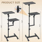 Mobile Dual-Tier Projector Stand CPS0043