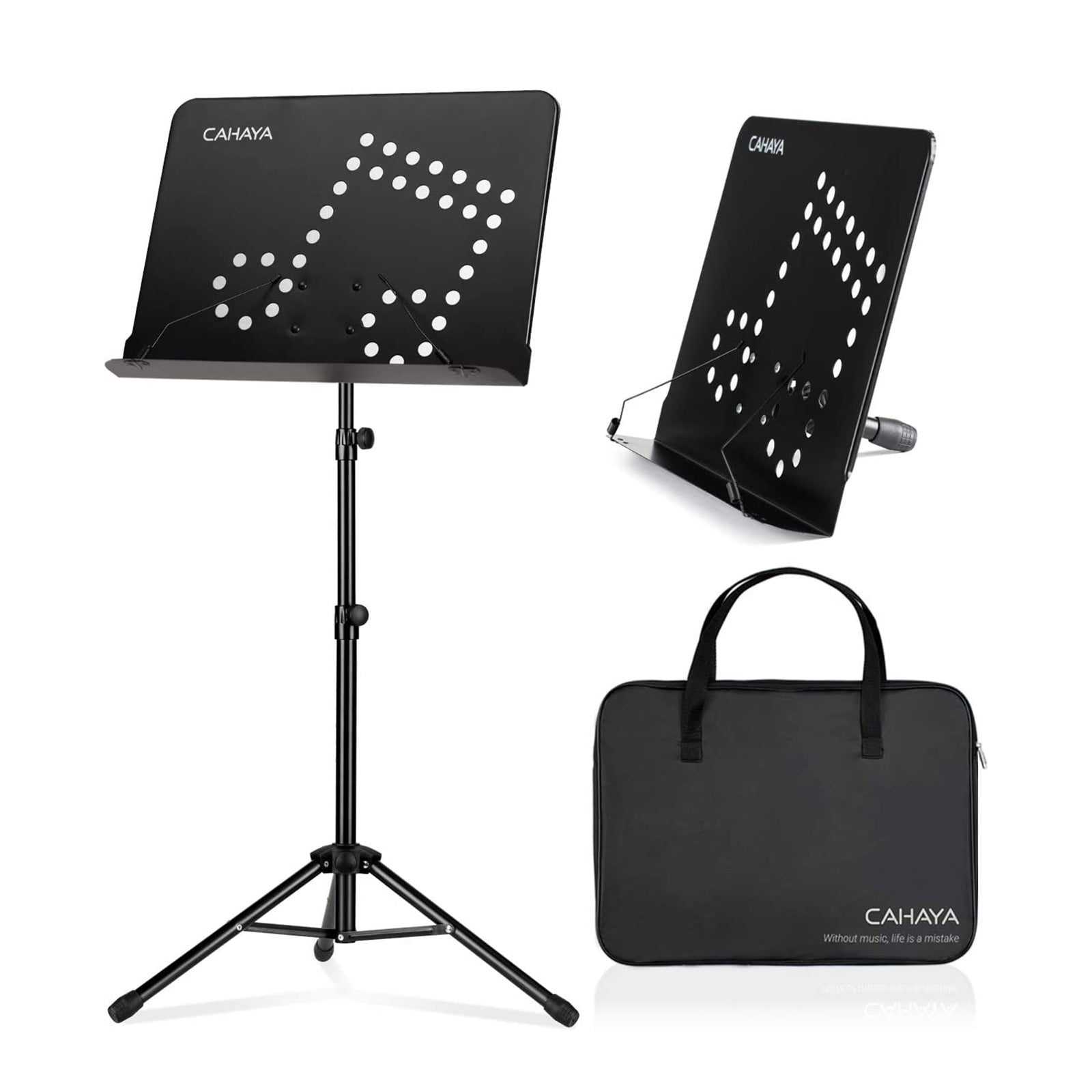 Cahaya Music stand and carrying case