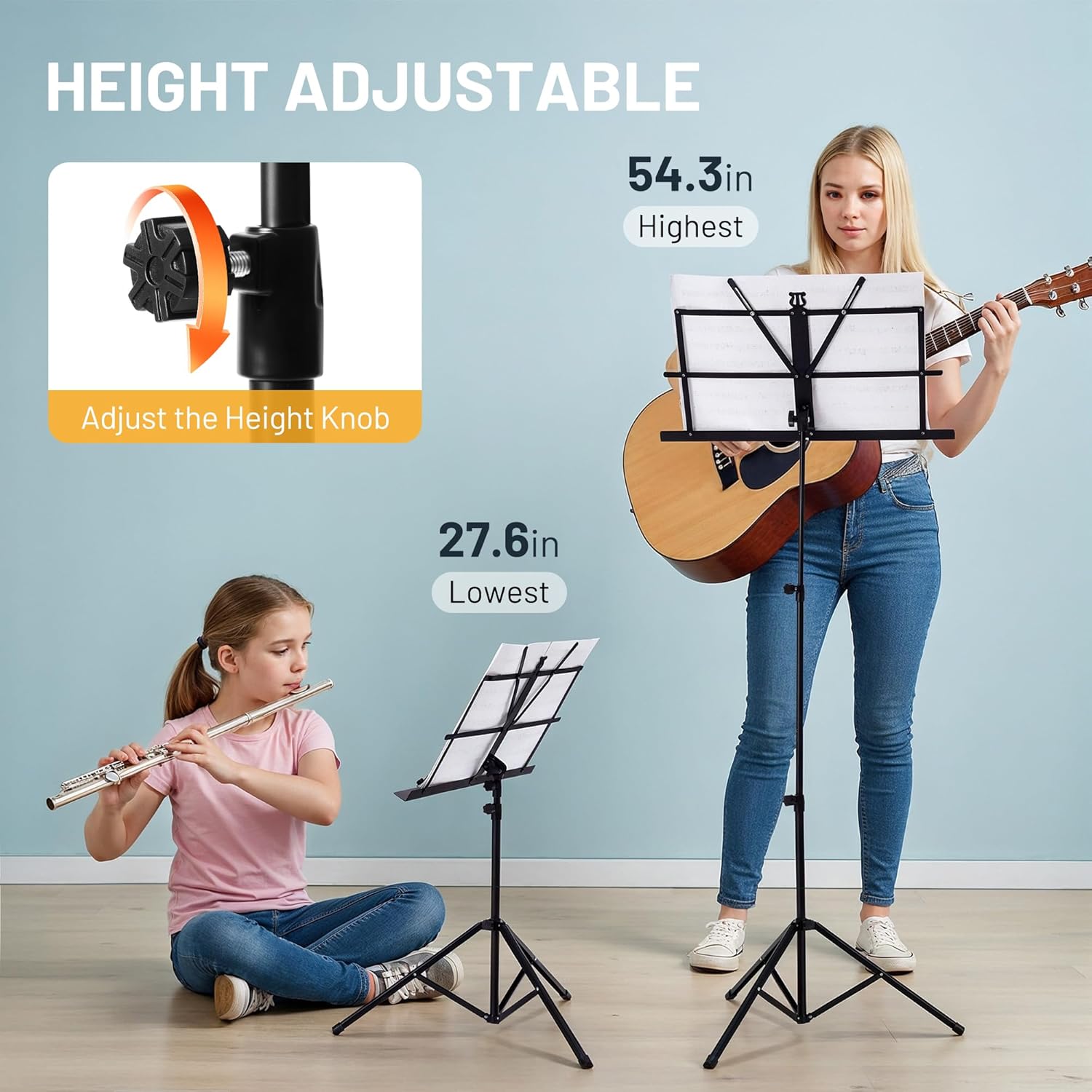 Manhasset Bladmuziekstandaard Model 48 - Symphony Stand Set Van 6 Manhasset Bladmuziekstandaard Model 48 - Symphony Stand Set Van 6