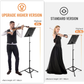 Folding Sheet Music Stand & Desktop Stand CY0204