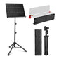 Collapsible music stand with carrying case