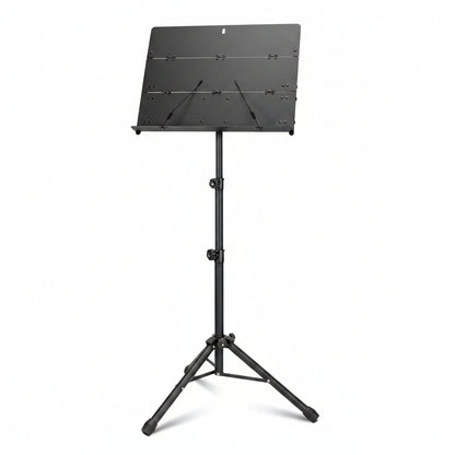 Collapsible music stand with carrying case