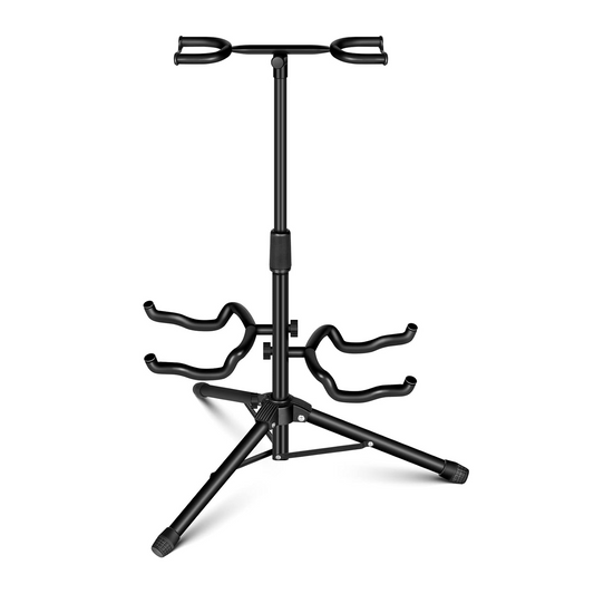 Double Neck-Holder Guitar Stand