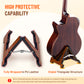 Portable A-Frame Wooden Guitar Stand