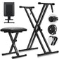 Keyboard Stand and Bench Set