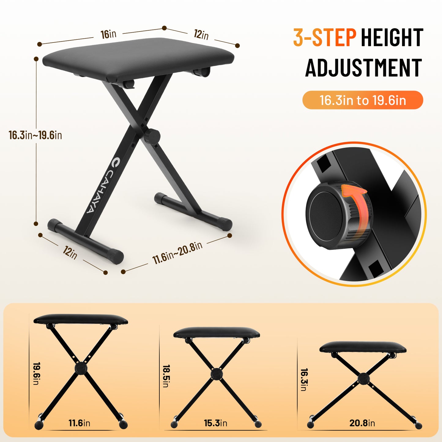 Keyboard Stand and Bench Set