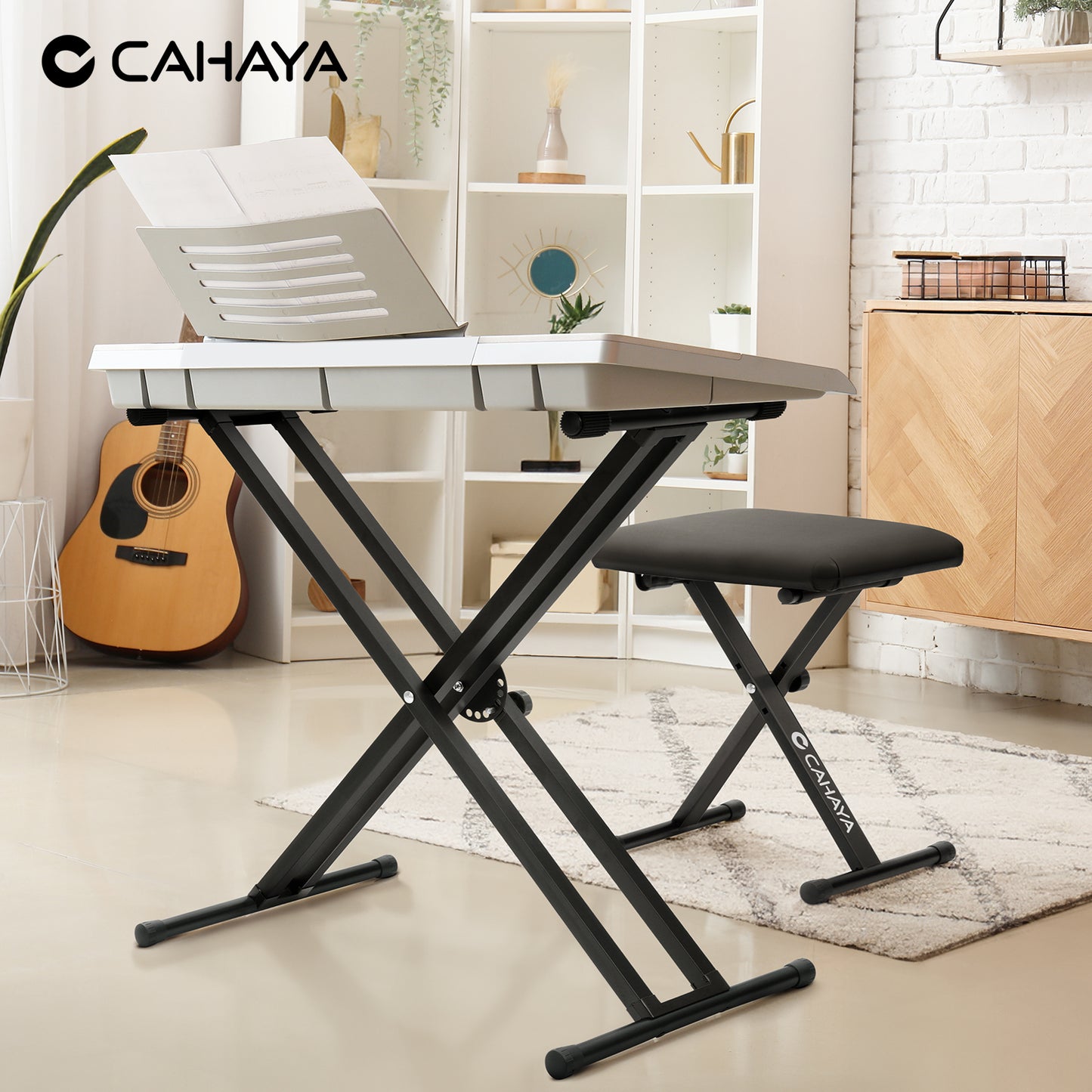 Keyboard Stand and Bench Set