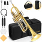 Bb Trumpet Instrument Trompeta for Beginners