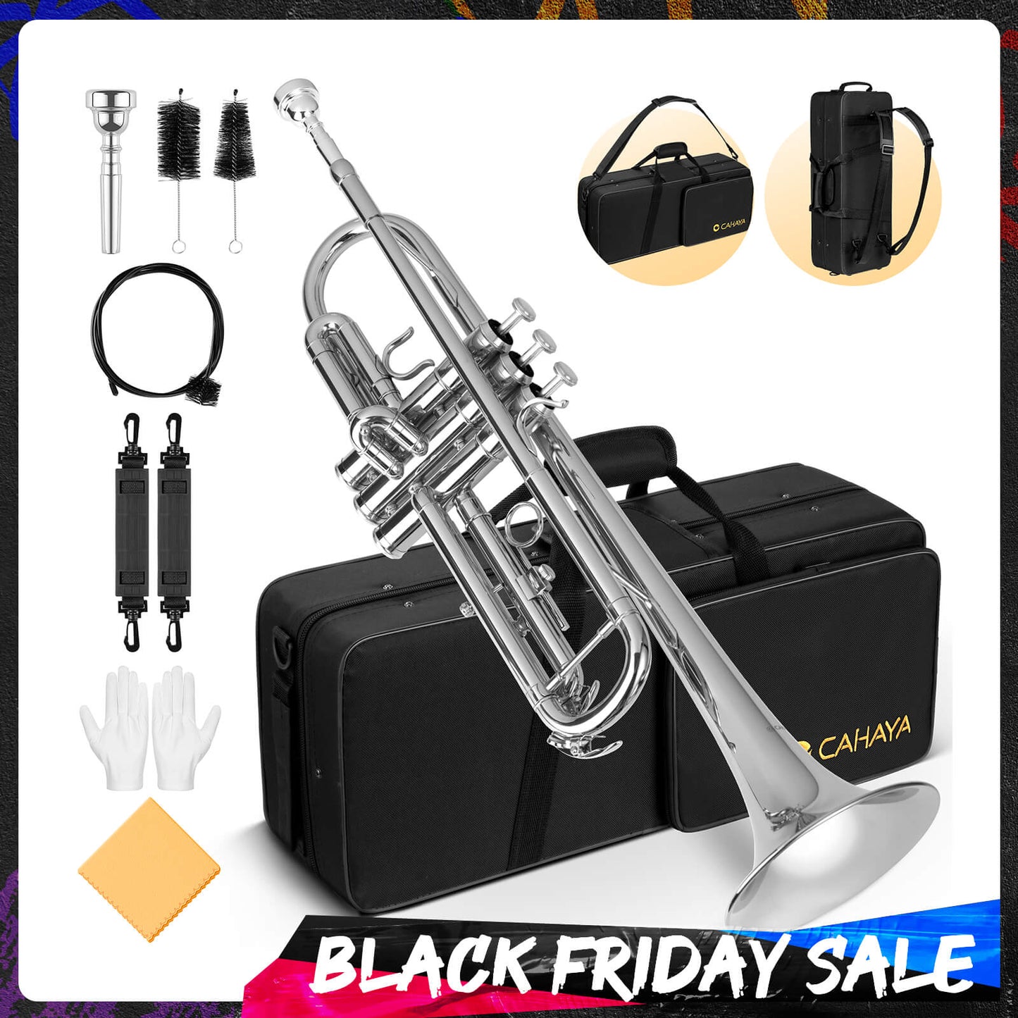 Bb Trumpet Instrument Trompeta for Beginners