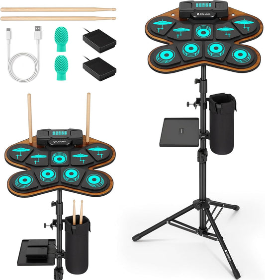 9-Pads Electronic Drum Set