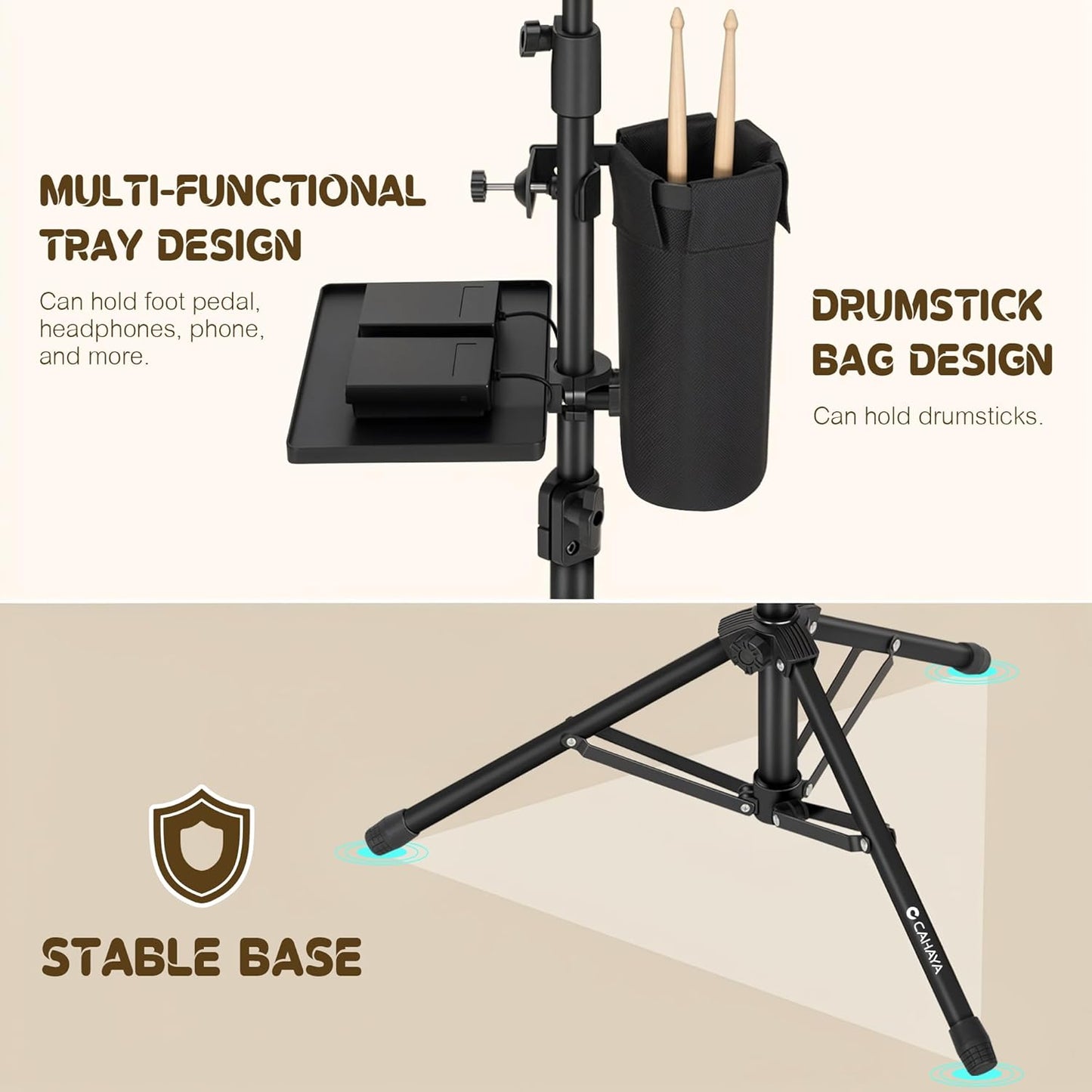 9-Pads Electronic Drum Set