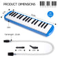 Melodica Double Mouthpieces Tube Sets 32 Key