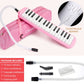 Melodica Double Mouthpieces Tube Sets 32 Key