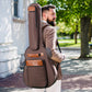 Acoustic Guitar Bag 0.5 Inches Thick Brown CY0150