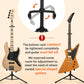 Tripod Guitar Stands with Neck Holder CY0253