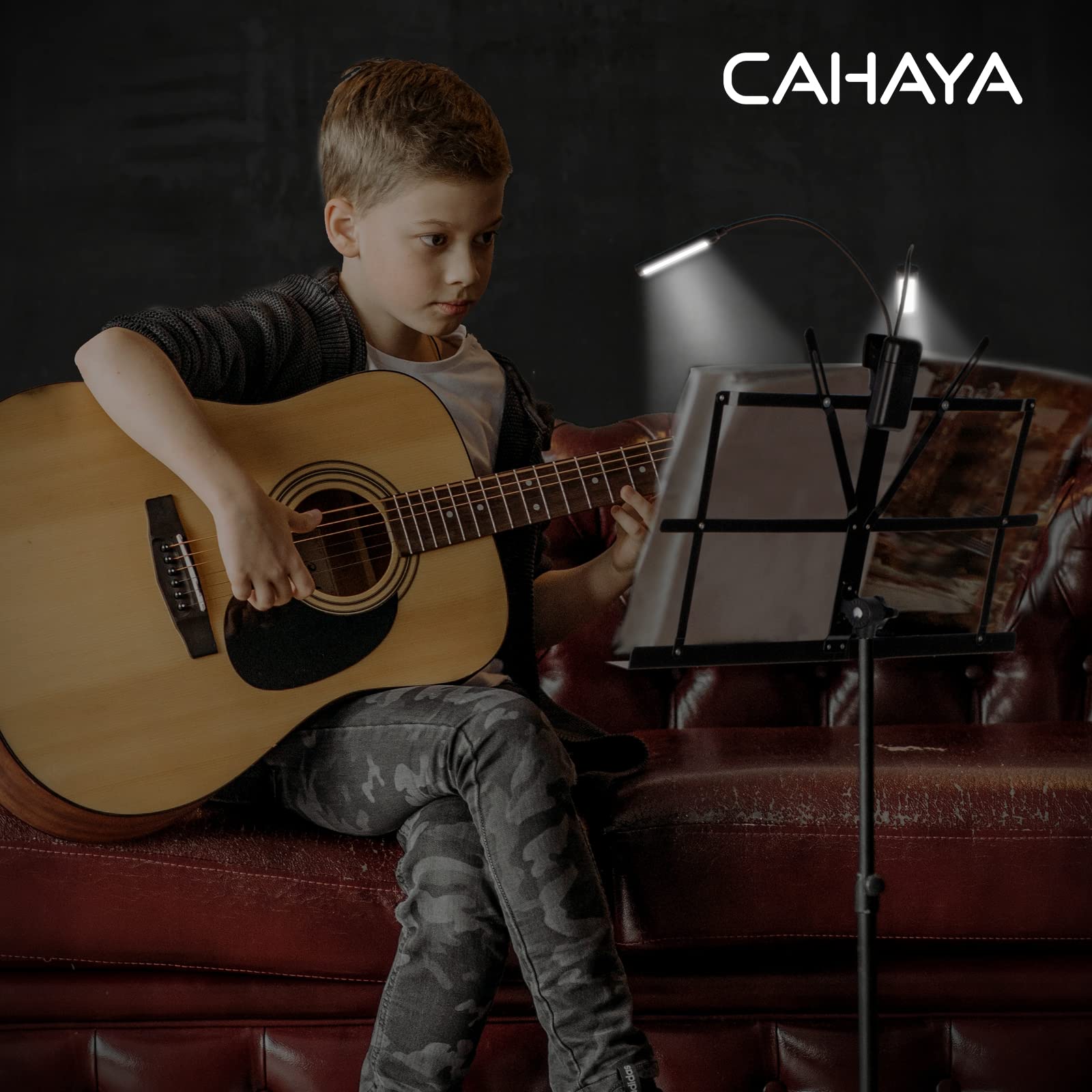 Using a Music Stand for Guitar Practice